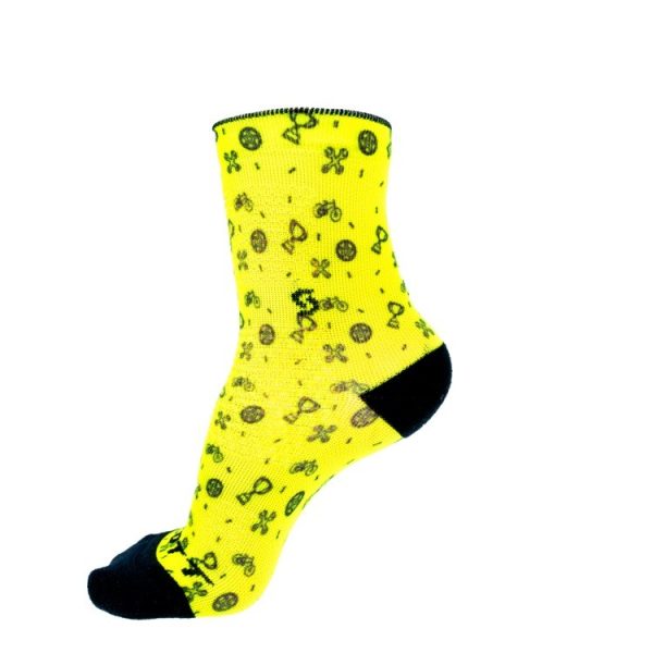 Sock Jr Crew sulphur yellow - immagine 3