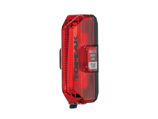 Fanalino posteriore a led rosso RedLite Aero USB 1W cob led